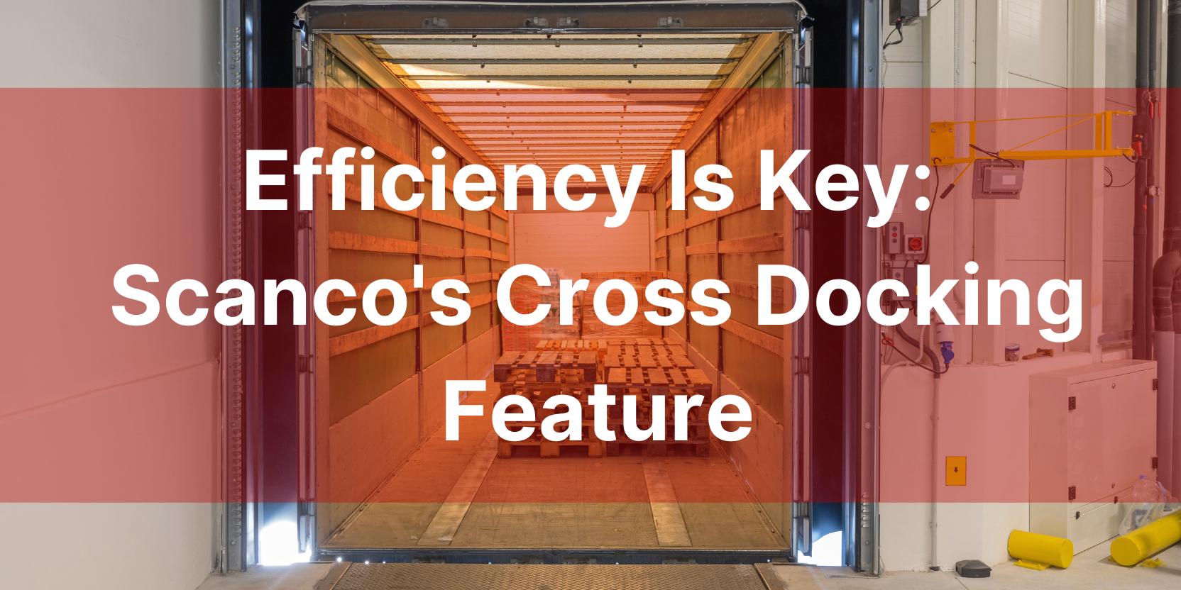 Efficiency is Key: Scanco's Cross-Docking Feature